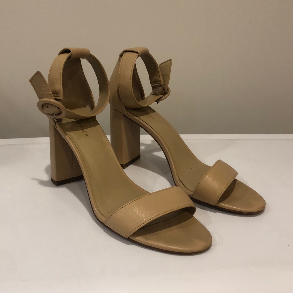 Tan Ann Taylor heels